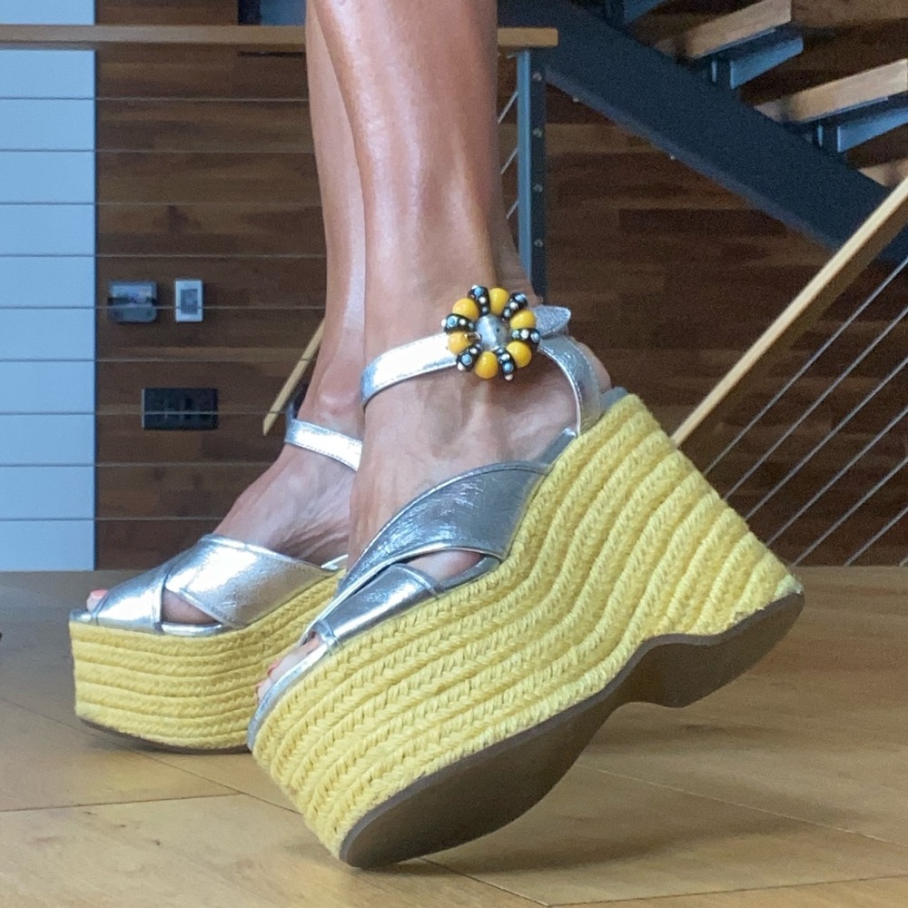 Marc Jacobs "rowan" Platform Shoes - Picture 8 of 8